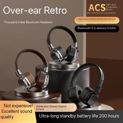 over-ear retro